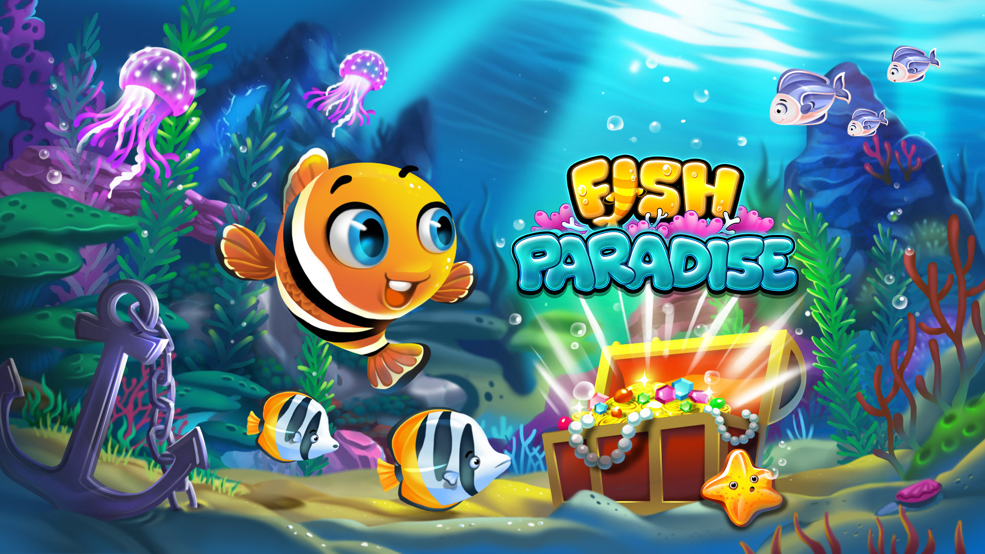 fish paradise poster